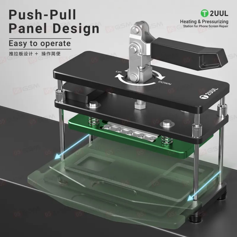 Пресс для телефона с подогревом 2UUL DA05 фото в интернет-магазине 05gsm.ru