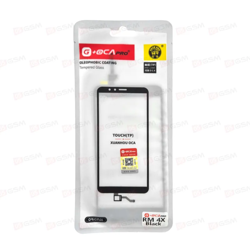 Сенсор + OCA (G+OCA) Redmi 4X черный фото в интернет-магазине 05gsm.ru