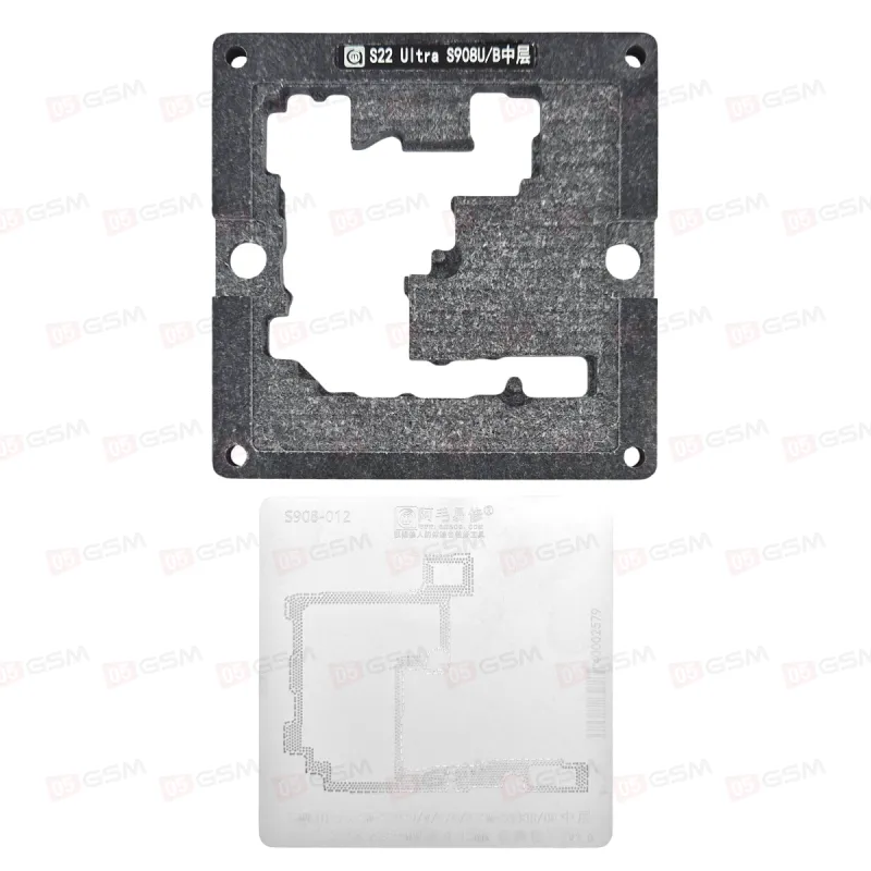 Монтажная платформа Amaoe для Samsung S22 Ultra [S908] (Middle Frame) фото в интернет-магазине 05gsm.ru