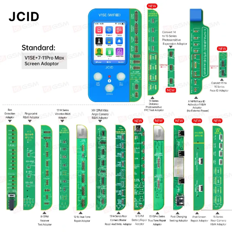 Программатор JCID V1SE (С платой Truetone для iPhone 7-11 Pro Max) фото в интернет-магазине 05gsm.ru