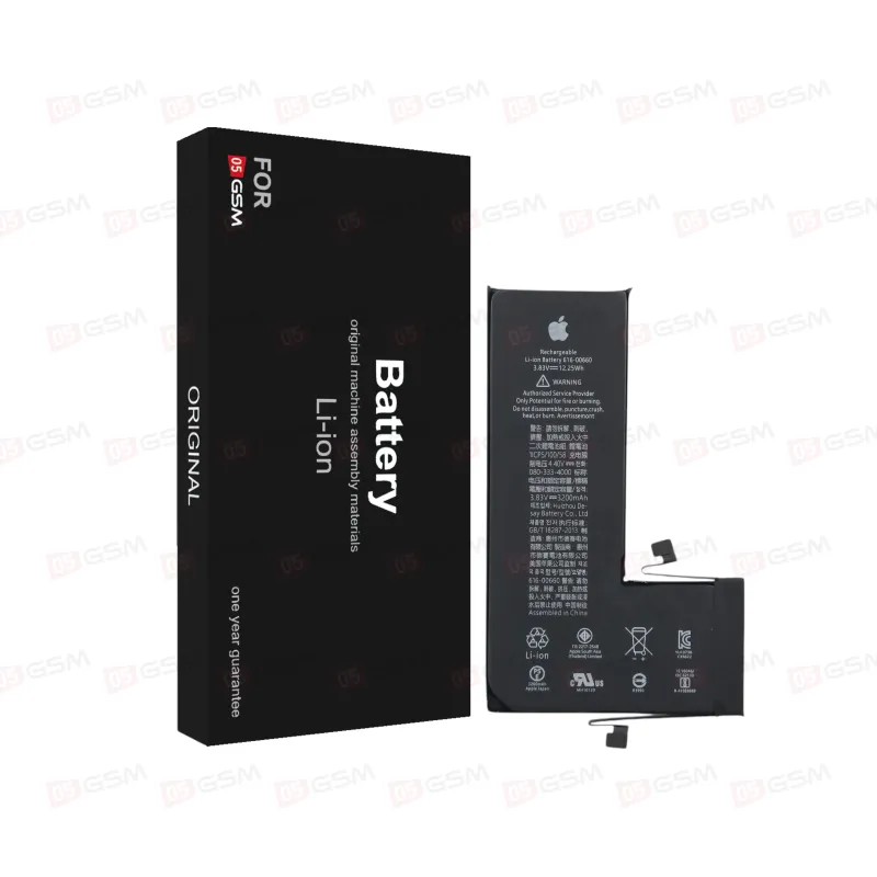 Аккумулятор усиленный iPhone 11 Pro (05GSM; High Capacity; 3200 мАч) фото в интернет-магазине 05gsm.ru