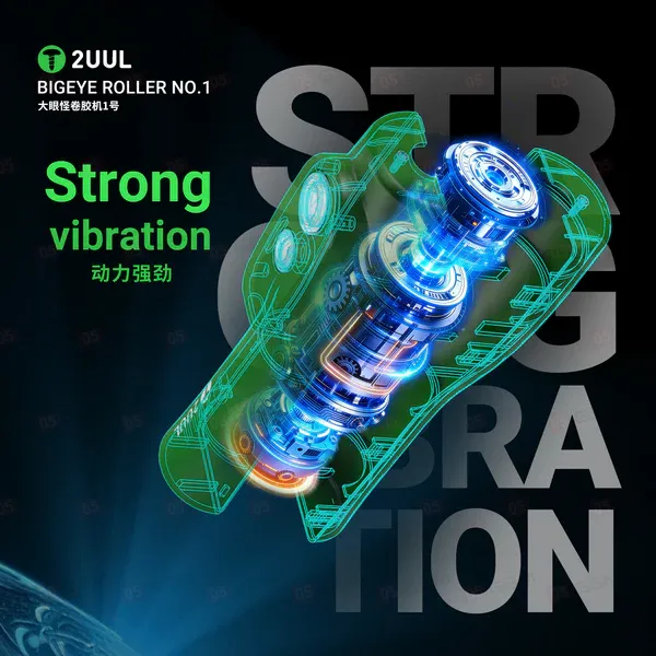Машинка для снятия клея с дисплеев 2UUL DA55 BigEye Roller фото в интернет-магазине 05gsm.ru