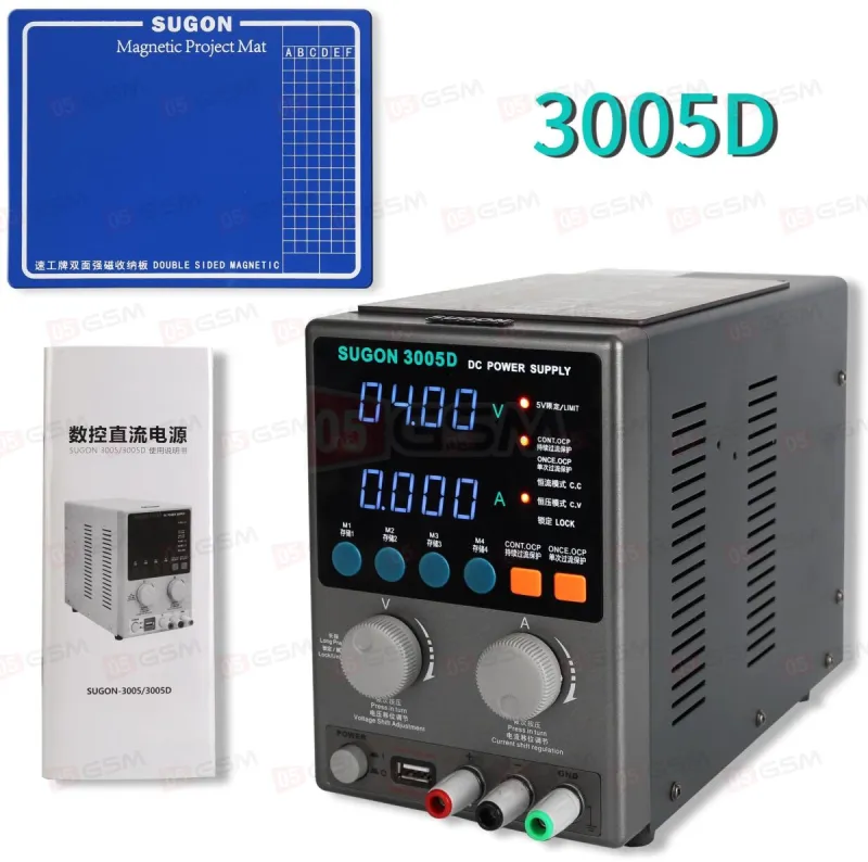 Блок питания Sugon 3005D (Линейный; 30 В; 5 А) фото в интернет-магазине 05gsm.ru