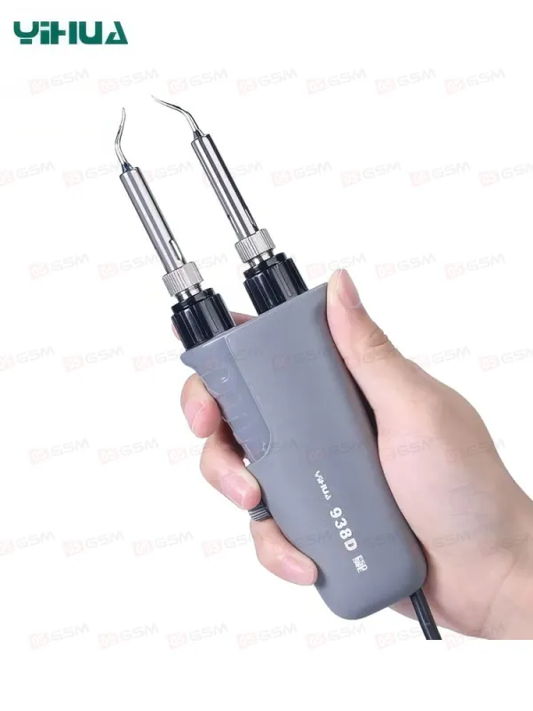 Паяльник-пинцет сетевой YiHua 938D (С регулятором) фото в интернет-магазине 05gsm.ru