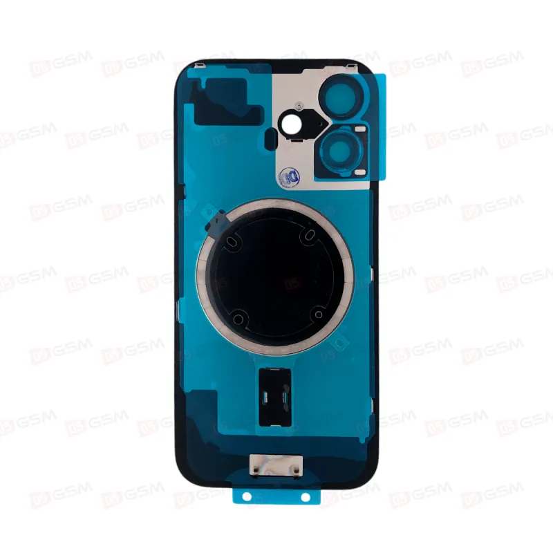 Крышка iPhone 16 со стеклами и магнитами (Teal/Зеленый; оригинал; монолит) фото в интернет-магазине 05gsm.ru