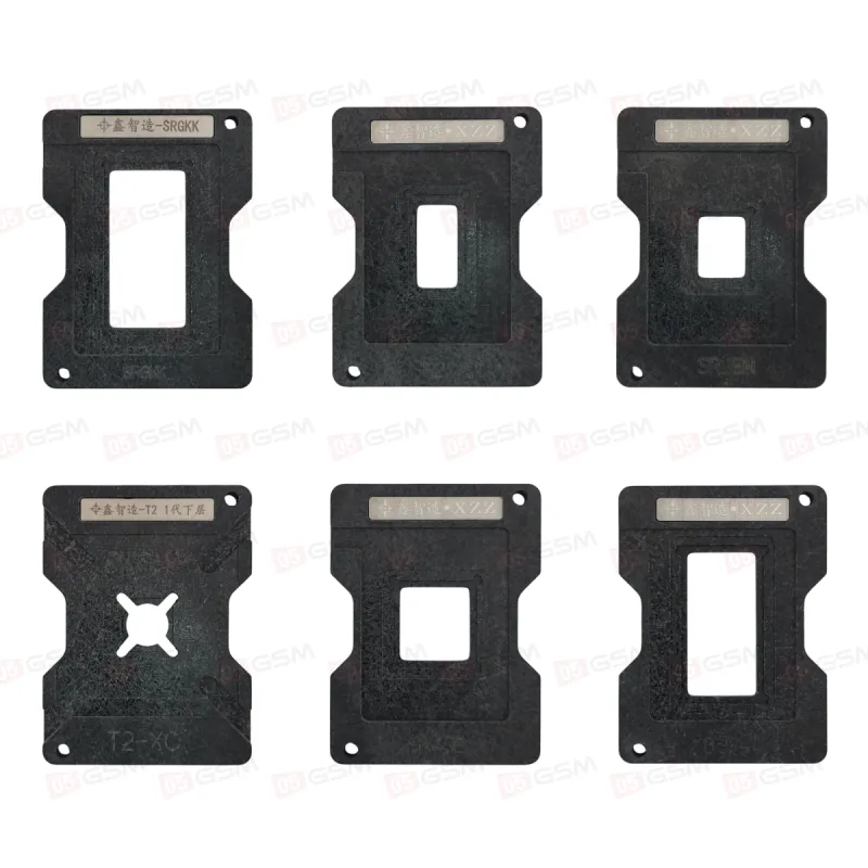 Набор трафаретов с магнитными держателями для ноутбуков XZZ фото в интернет-магазине 05gsm.ru