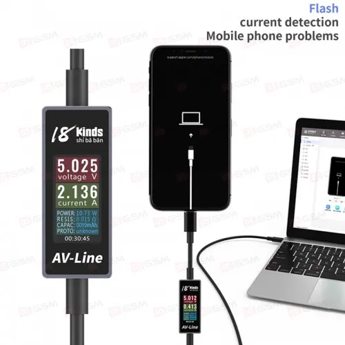 Кабель для теста iPhone AV-LINE фото в интернет-магазине 05gsm.ru
