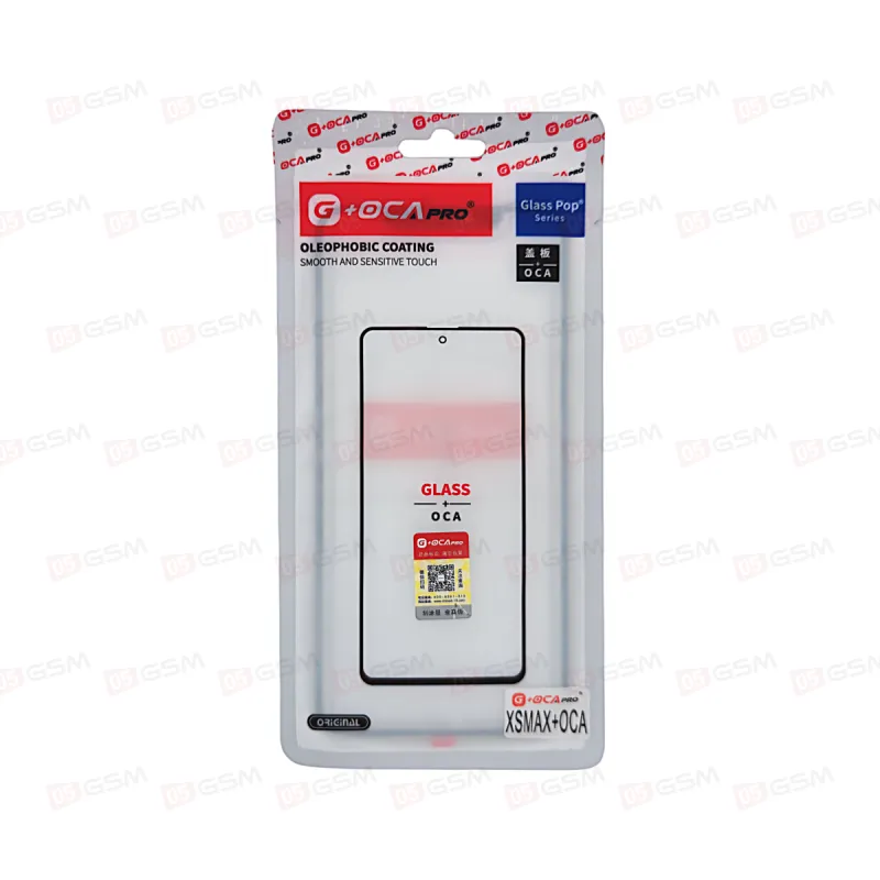 Стекло G+OCA iPhone XS Max + OCA пленка фото в интернет-магазине 05gsm.ru
