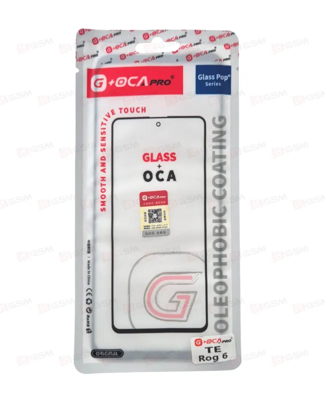 Стекло + OCA (G+OCA) ASUS ROG Phone 6 фото в интернет-магазине 05gsm.ru
