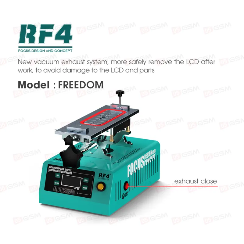 Сепаратор вакуумный для снятия стекла RF4 RF-Freedom (Поворотный) фото в интернет-магазине 05gsm.ru