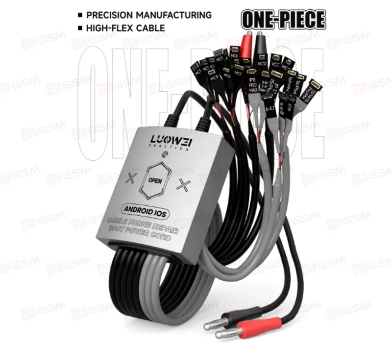 Кабель для теста через блок питания Luowei LW-325 (iPhone 6-16/Android 400+ models) фото в интернет-магазине 05gsm.ru