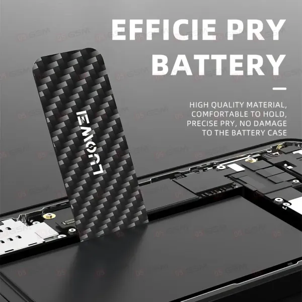 Opening key Luowei Carbon Fiber 3pcs - (набор инструментов для вскрытия телефонов, Карбон) фото в интернет-магазине 05gsm.ru