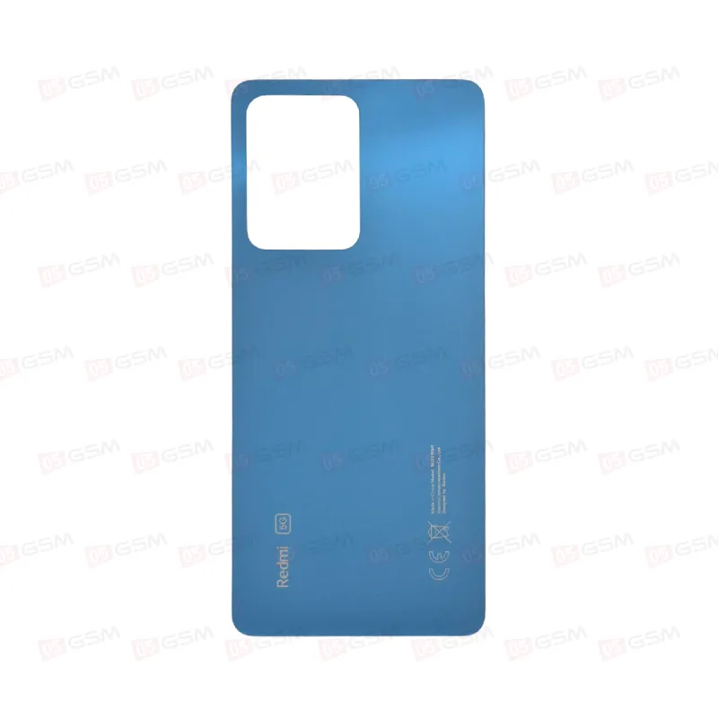 Крышка Xiaomi Redmi NOTE 12 Pro 5G голубая (Blue) фото в интернет-магазине 05gsm.ru