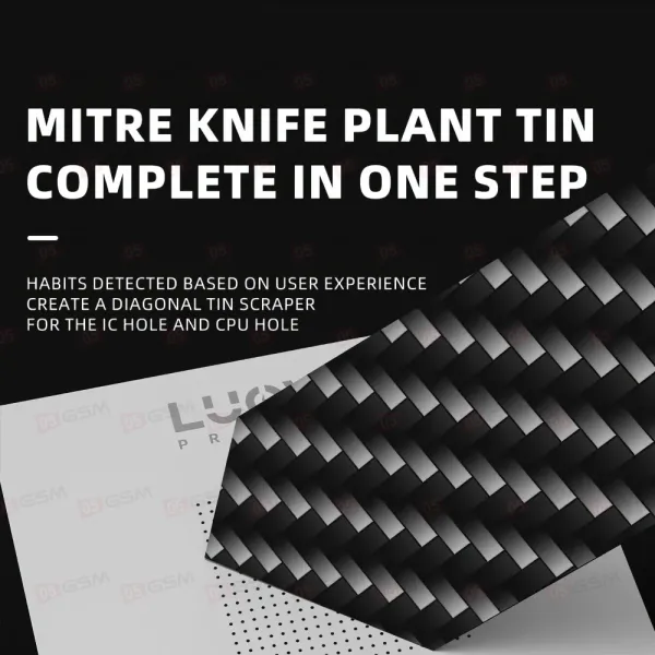 Opening key Luowei Carbon Fiber 3pcs - (набор инструментов для вскрытия телефонов, Карбон) фото в интернет-магазине 05gsm.ru