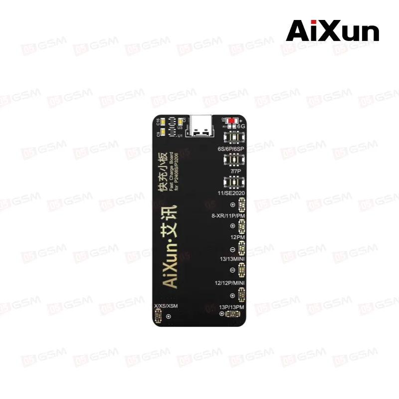 Плата для теста АКБ Aixun Battery Fast Charging Board 6-13 (С быстрой зарядкой; для P2408S/P3208) фото в интернет-магазине 05gsm.ru