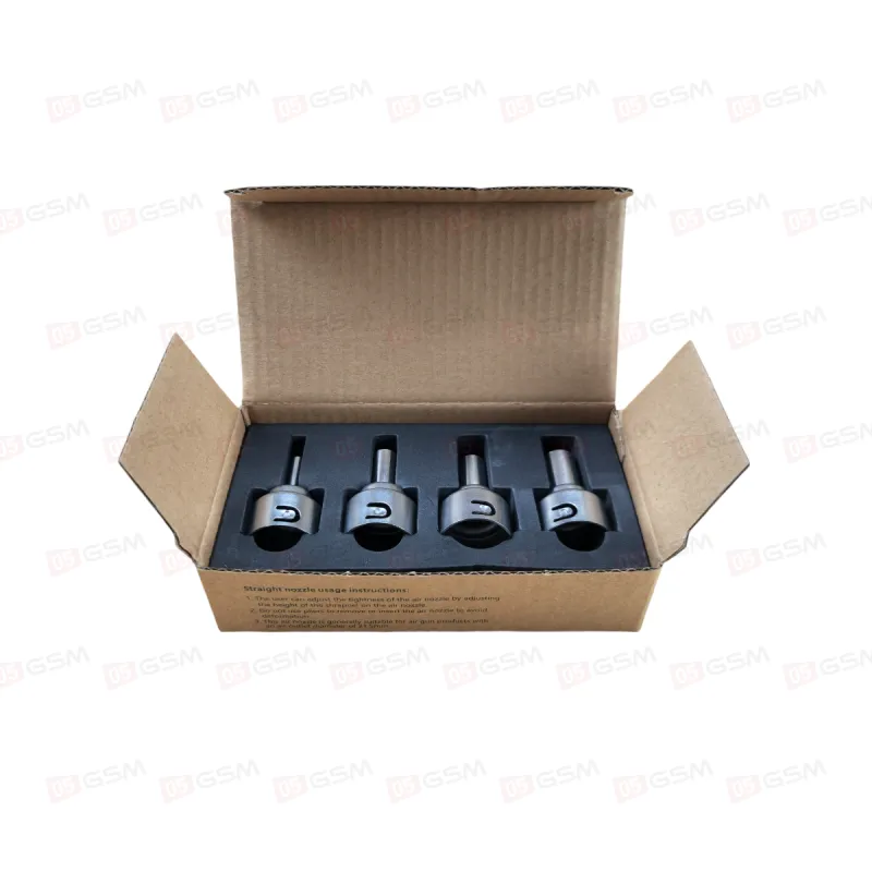 Насадки на фен 5/8/10/18 мм для Sugon 8650 New (Прямые; комплект из 4 шт) фото в интернет-магазине 05gsm.ru