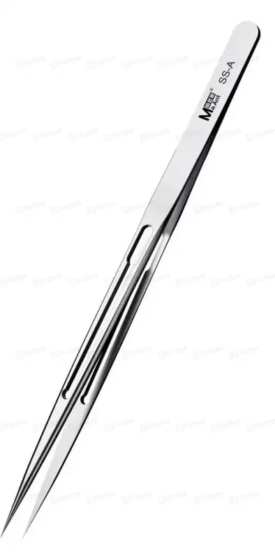 Пинцет прямой MaAnt SS-A (Немагнитный) фото в интернет-магазине 05gsm.ru