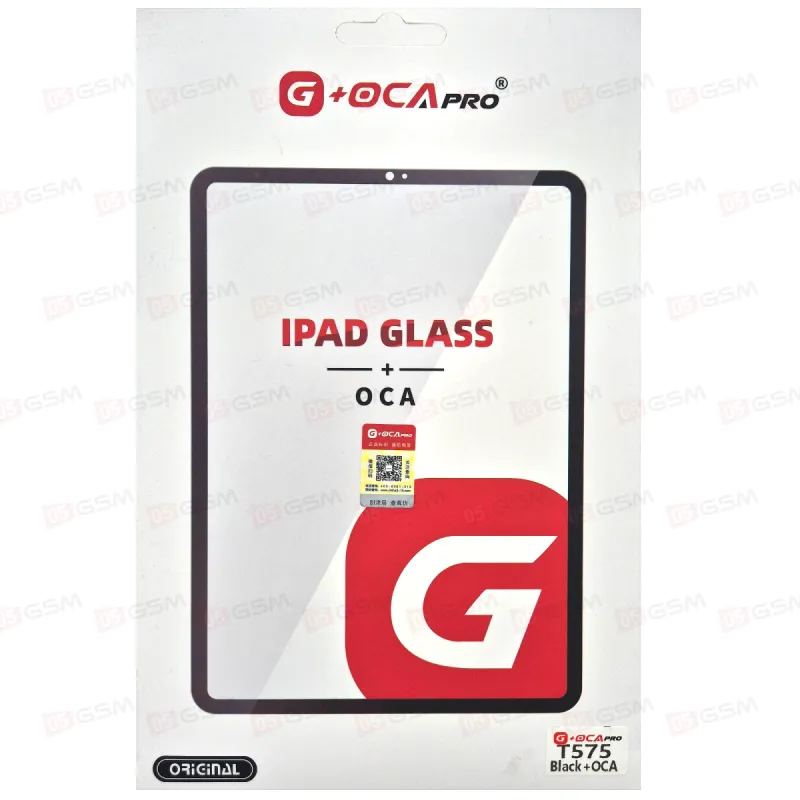 Стекло + OCA (G+OCA) Samsung T575 черный фото в интернет-магазине 05gsm.ru