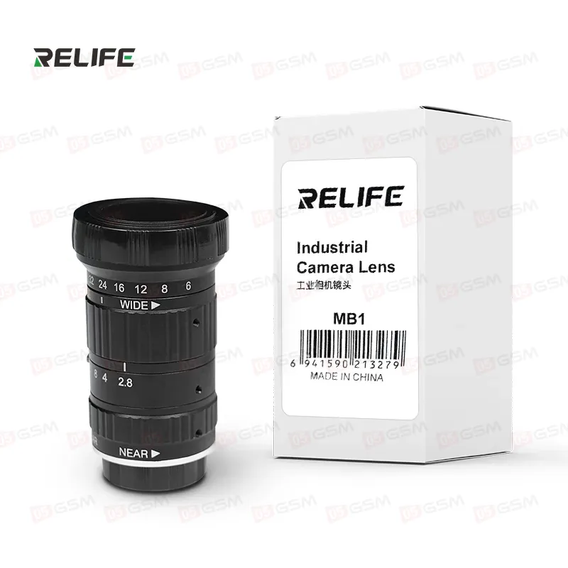 Линза-объектив на камеру с оптическим зумом Relife MB1 (6-36mm; 12MP; F2.8-C; C-Mount) фото в интернет-магазине 05gsm.ru
