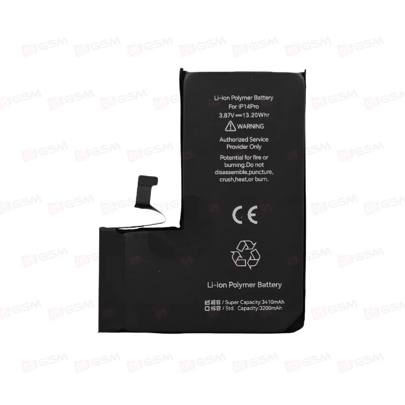 Аккумулятор со статусом подлинной детали iPhone 14 Pro (JCID; Genuine; High capacity; 3410 мАч) фото в интернет-магазине 05gsm.ru