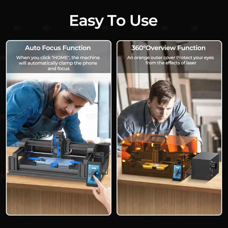 Лазерный аппарат SRWOR V2 (Для снятия крышек и гравировки) фото в интернет-магазине 05gsm.ru