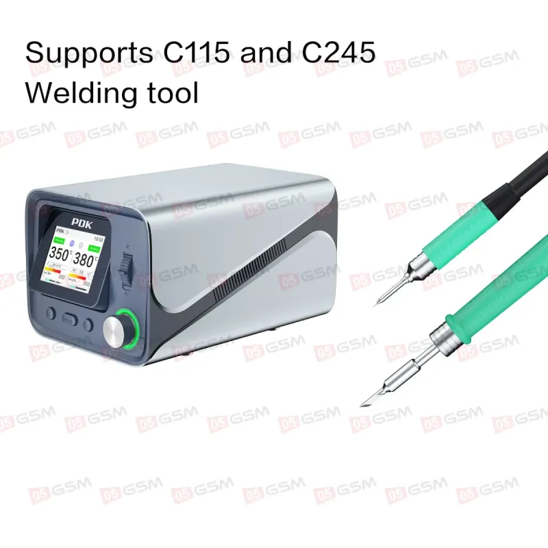 Паяльная станция i2C PDK 1200 (Ручки 115+245 и 2 жала) фото в интернет-магазине 05gsm.ru