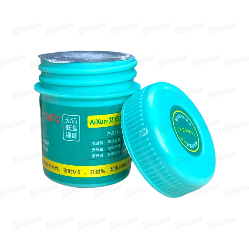 Паста для BGA IC Aixun AX-SP138M 138°C (жидкое олово) фото в интернет-магазине 05gsm.ru
