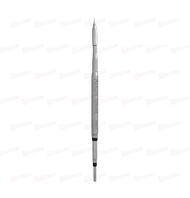 Жало паяльное Aixun C210-019 (Клиновидное; 0.2х0.1 мм) фото в интернет-магазине 05gsm.ru