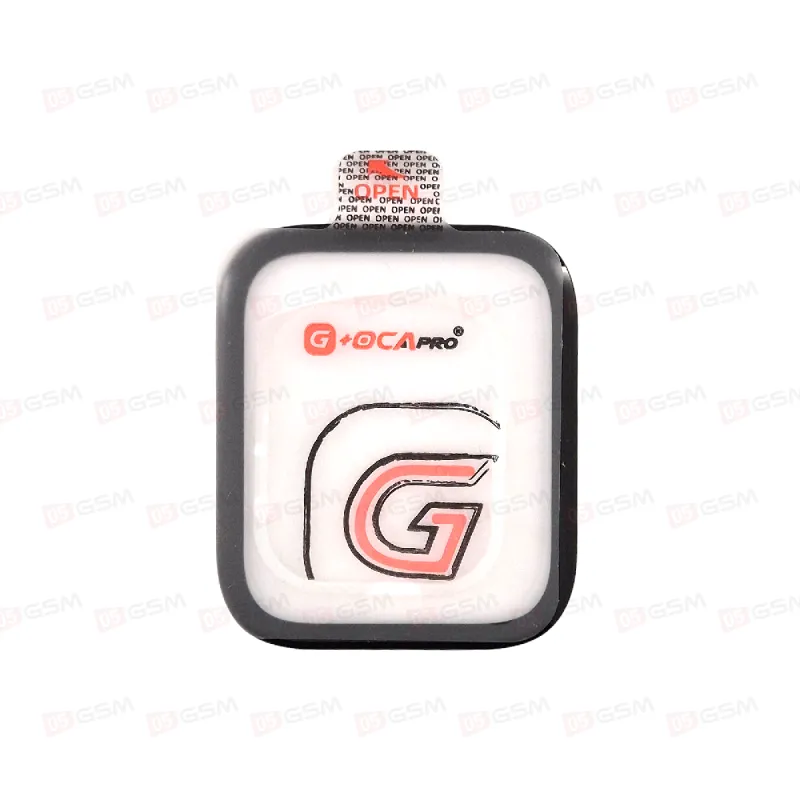 Стекло (G+OCA) Apple Watch S4 (44mm) / S5 (44mm) / S6 (44mm) / SE (44mm) фото в интернет-магазине 05gsm.ru