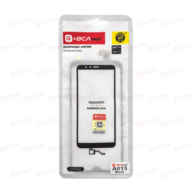 Сенсор Samsung A015 (A01) / M015 (M01) + OCA черный фото в интернет-магазине 05gsm.ru