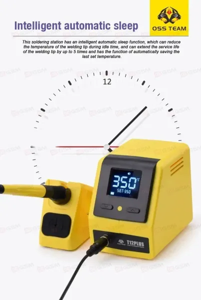 Паяльная станция OssTeam T12 Plus фото в интернет-магазине 05gsm.ru