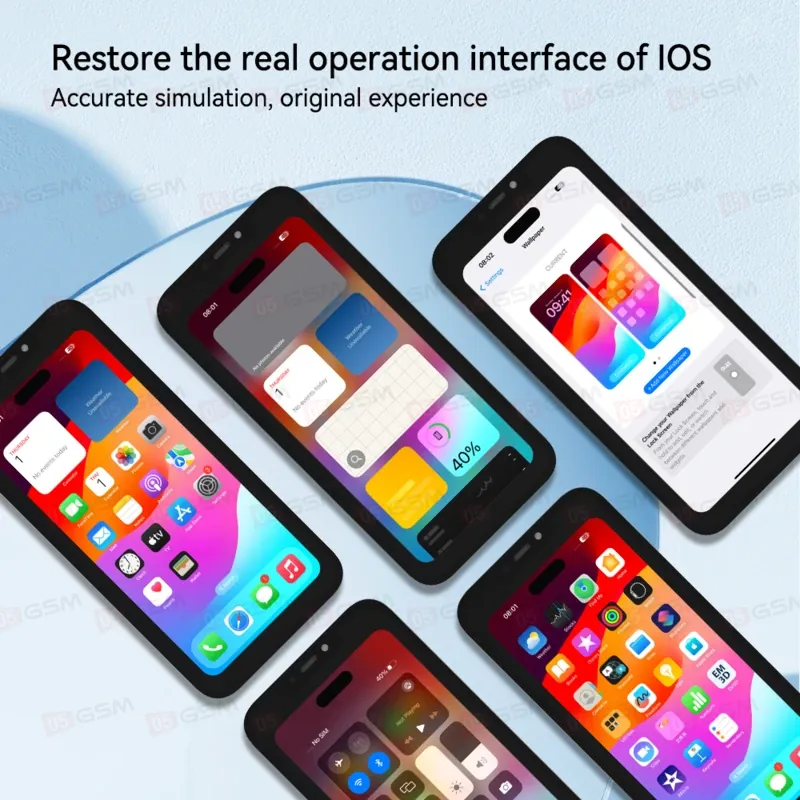 Тестовый дисплей для проверки плат JCID S35C (iPhone 13/13 Mini/14/14 Plus/15/15 Plus) фото в интернет-магазине 05gsm.ru