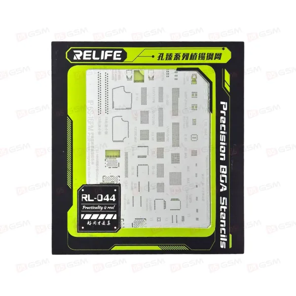 Трафарет для BGA RELIFE RL-044 LCD iPhone 6S - 16 Pro Max фото в интернет-магазине 05gsm.ru