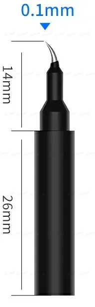 Жало паяльное Aixun 936-S (Изогнутое; черное) фото в интернет-магазине 05gsm.ru