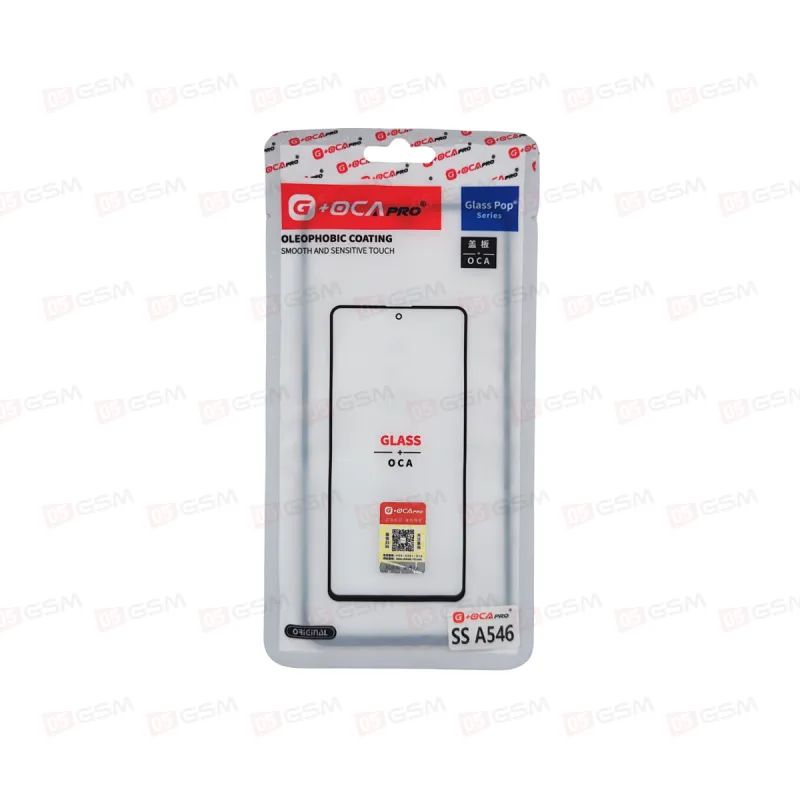 Стекло + OCA (G+OCA) Samsung A546 черный фото в интернет-магазине 05gsm.ru