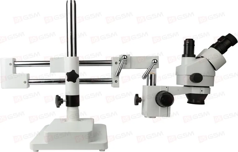 Микроскоп тринокулярный Kaisi STL2-37045 со штативом STL2 (7-45X; белый) фото в интернет-магазине 05gsm.ru