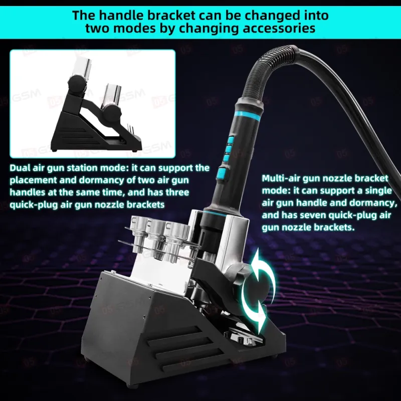 Термовоздушный фен Sugon 8650 3MODE New (Паяльная станция) фото в интернет-магазине 05gsm.ru