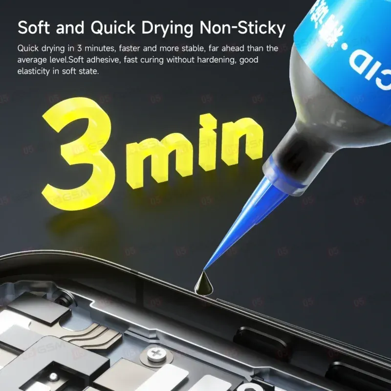 Клей из наночастиц JCID TP-010B (Черный; 10 мл) фото в интернет-магазине 05gsm.ru