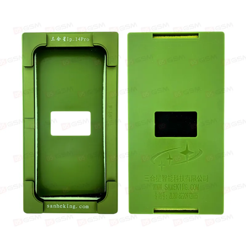 Форма Sanheking для дисплея iPhone 14 Pro (Green Mold; зеленая) фото в интернет-магазине 05gsm.ru