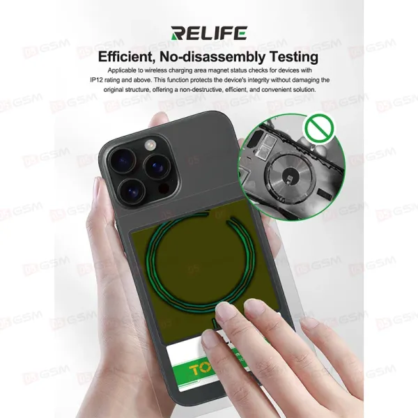 Детектор целостности магнитов MagSafe Relife TO-4 (Карточка-рентген) фото в интернет-магазине 05gsm.ru