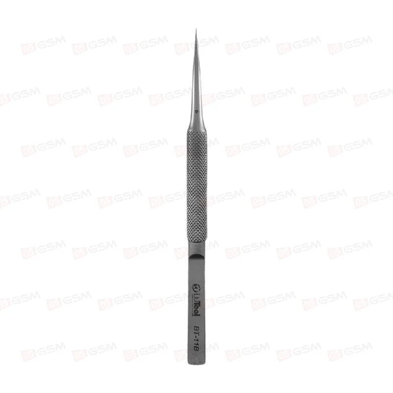 Пинцет прямой LiuTool BT-11B (Серый) фото в интернет-магазине 05gsm.ru