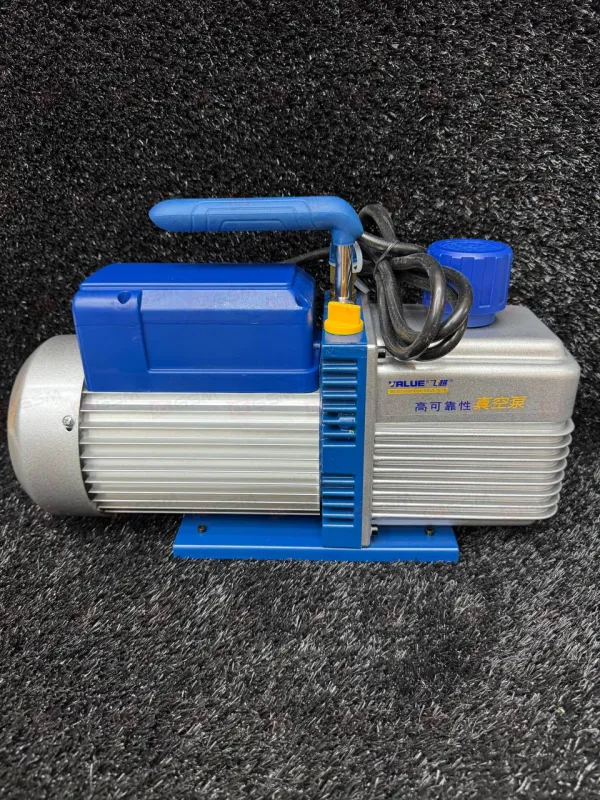 Помпа вакуумная двухступенчатая Value 2FY-4C-N (4 л; 14.4 куб. м; 0.2 Па; 750 Вт) фото в интернет-магазине 05gsm.ru