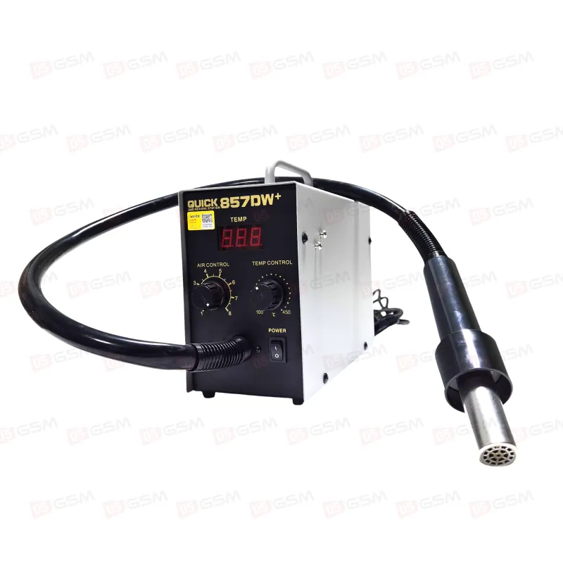 [Б/У] Термовоздушный фен Quick 857DW+ (Нет держателя и насадок) фото в интернет-магазине 05gsm.ru