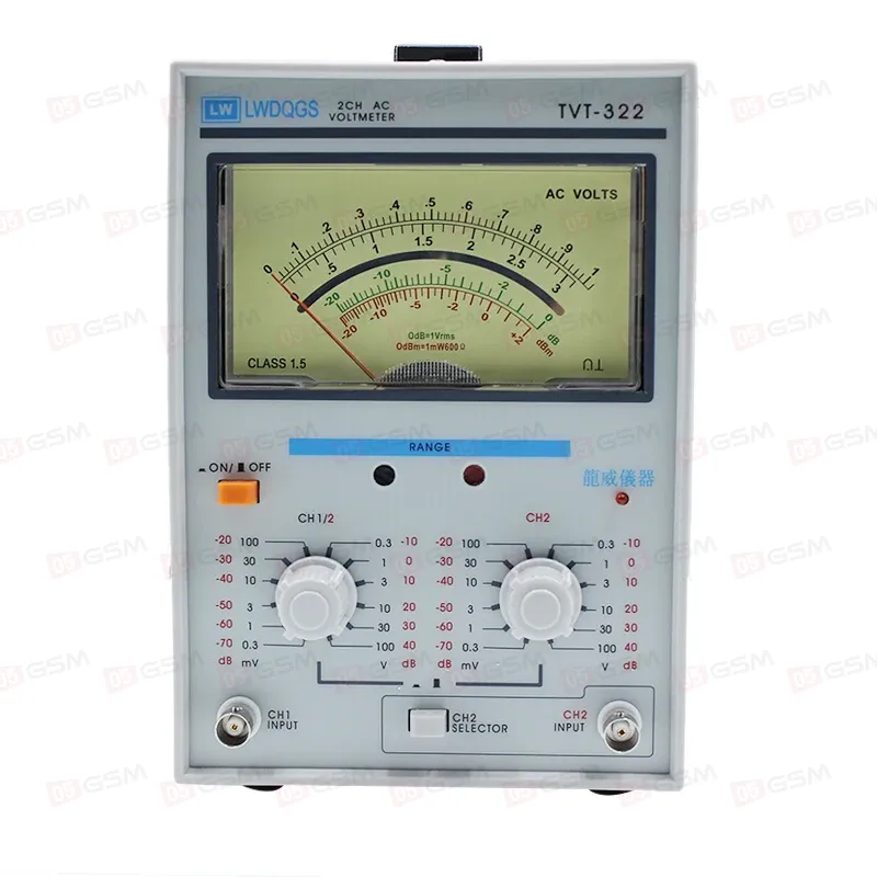 Двухканальный милливольтметр LWDQGS TVT-322 фото в интернет-магазине 05gsm.ru