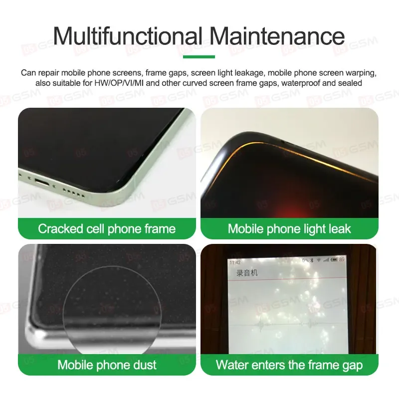 Клей черный Relife RL-035B (Для изогнутых дисплеев; 30 мл) фото в интернет-магазине 05gsm.ru