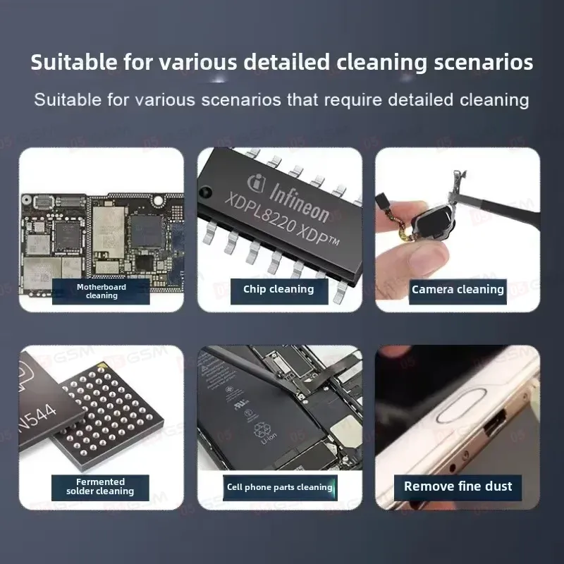 Щетка с густой щетиной (Волнистая; для очистки плат и динамиков) фото в интернет-магазине 05gsm.ru