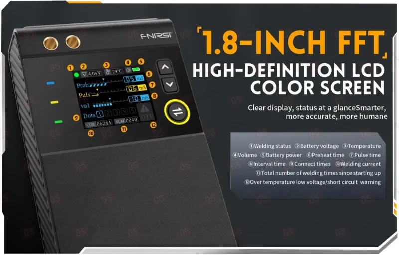 Сварка точечная Fnirsi SWM-10 фото в интернет-магазине 05gsm.ru