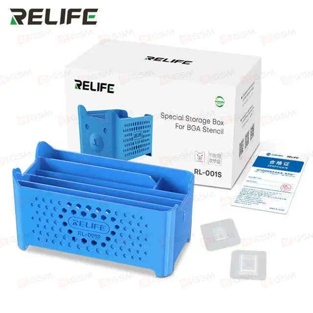Органайзер для трафаретов Relife RL-001S (Синий) фото в интернет-магазине 05gsm.ru