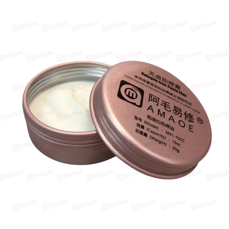 Флюс в банке Amaoe M51 (15 мл) фото в интернет-магазине 05gsm.ru