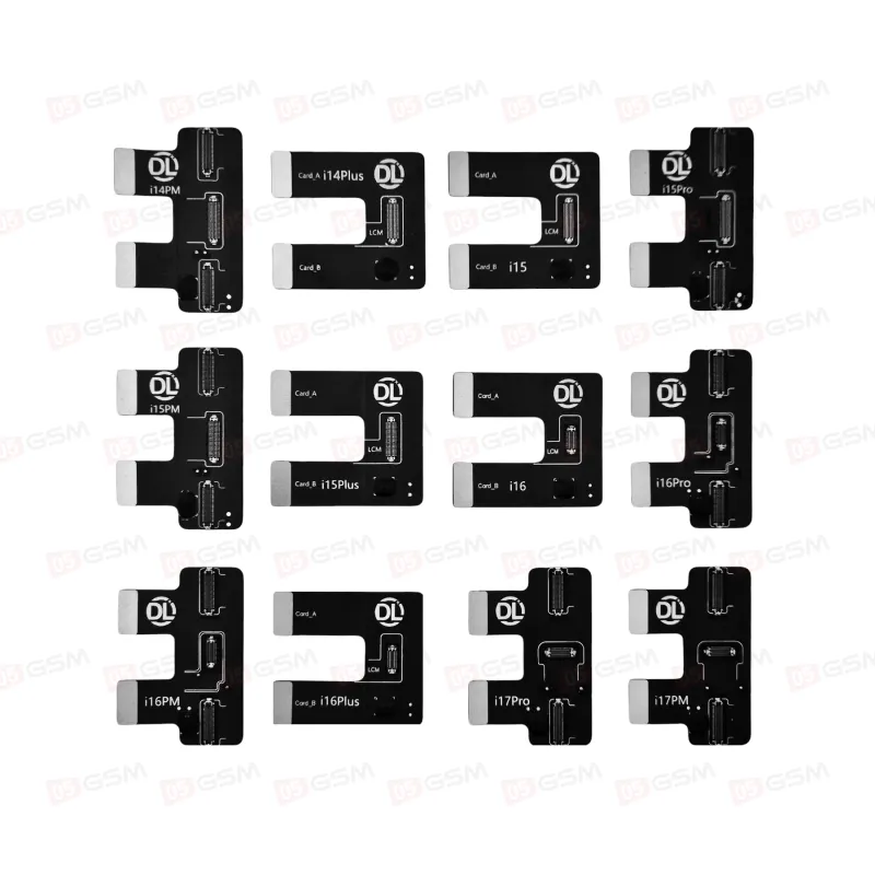 Тестер дисплеев Dianli DL400 Pro (Со шлейфами X-17 Pro Max) фото в интернет-магазине 05gsm.ru